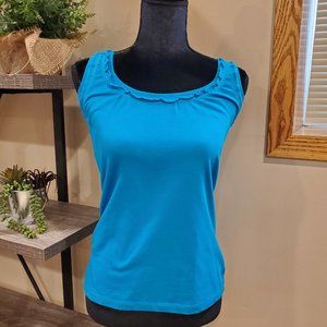 Turquoise Tank by Laura Petites